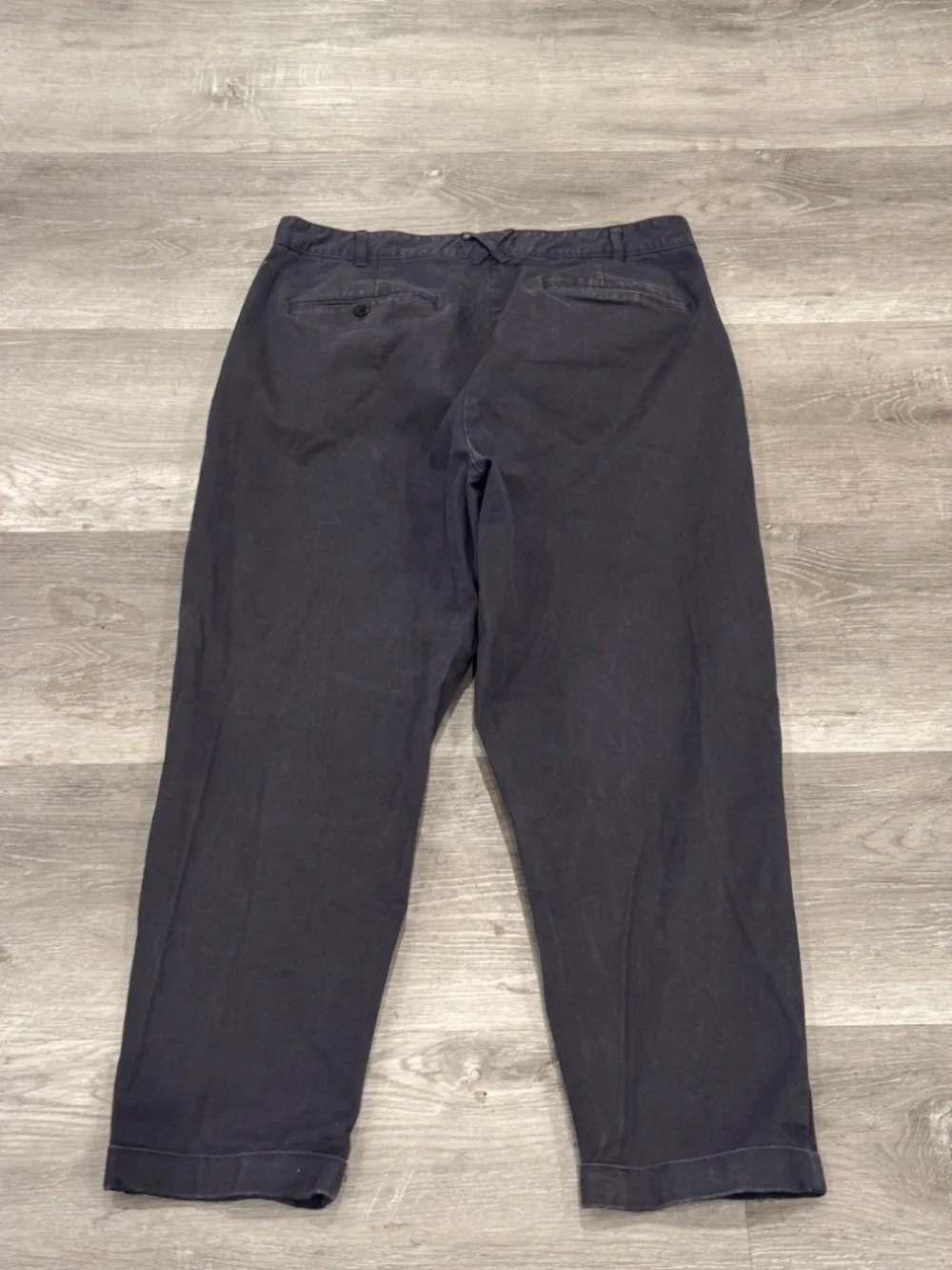 Alex Mill Standard Pleated Pant In Chino Vintage Khaki Cuffed Mens 31